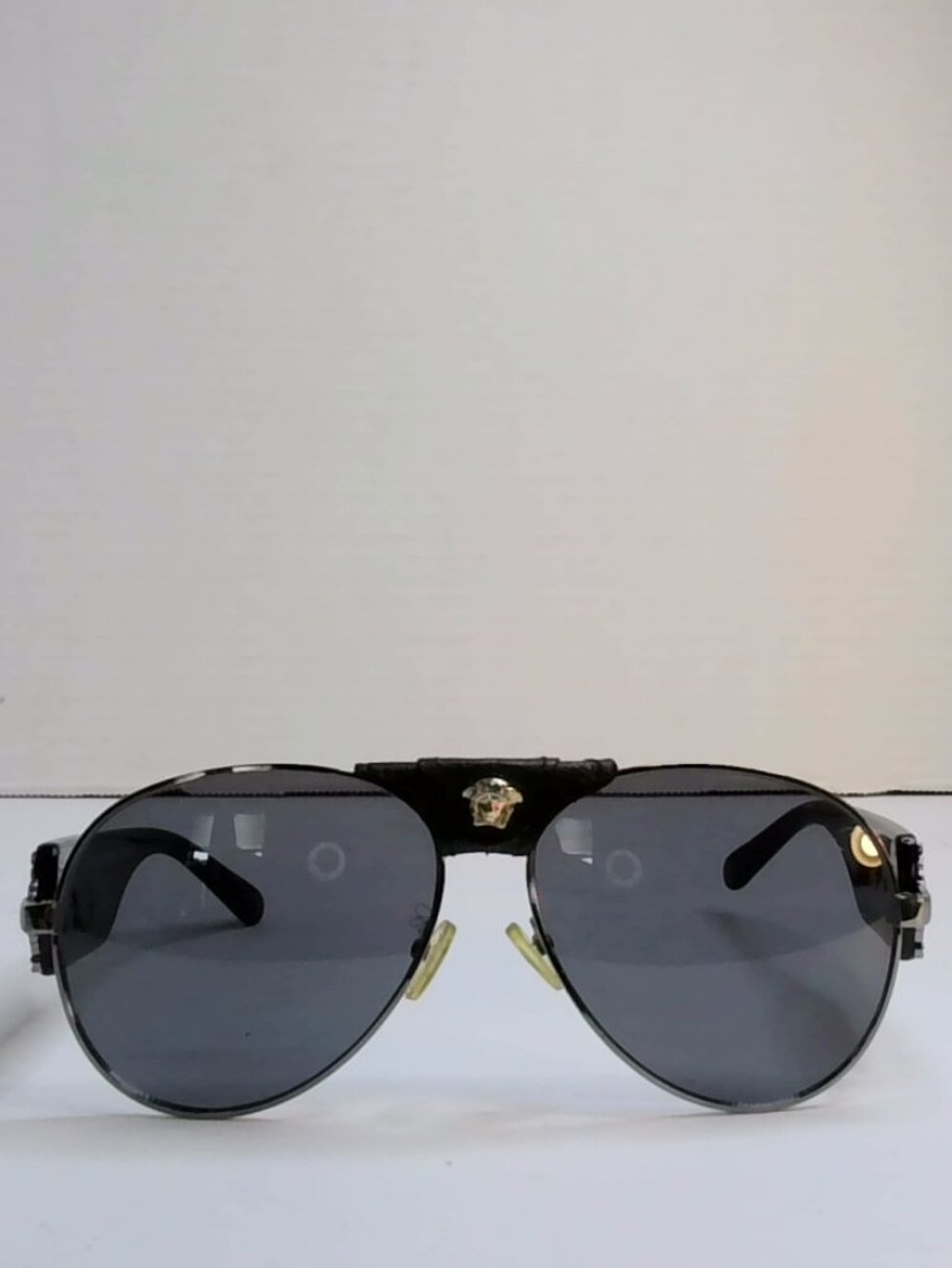 Versace Medusa aviator sunglasses black Italy